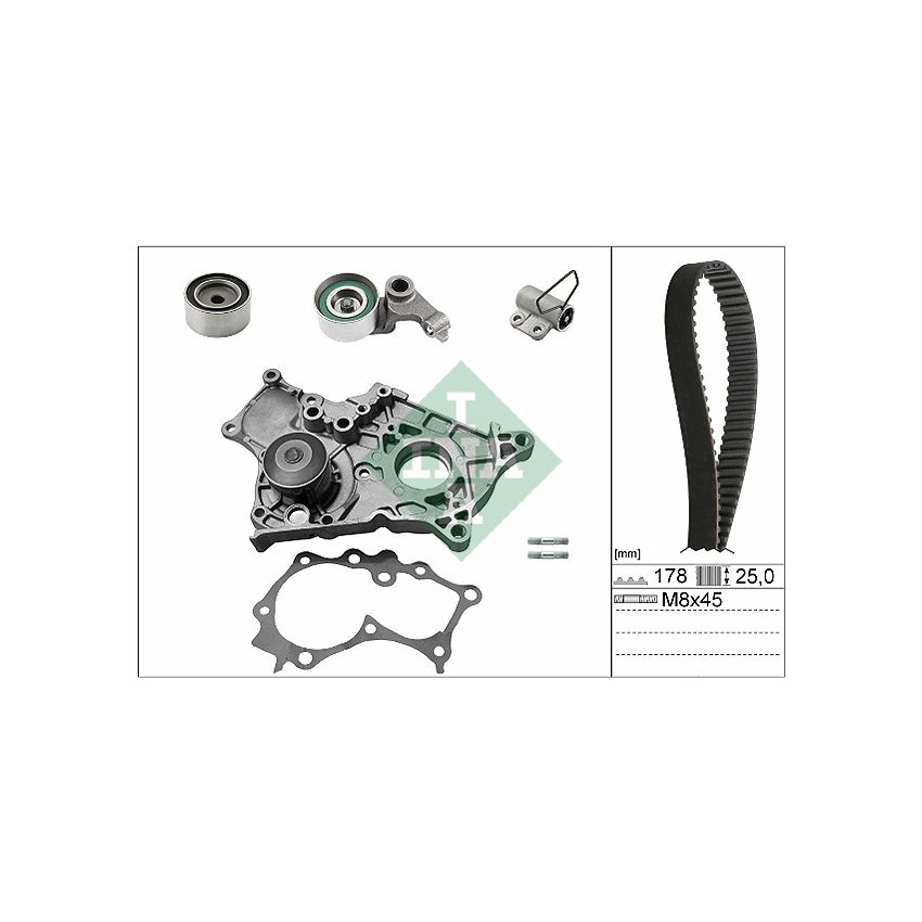 KOMPLET ROZRZĄDU INA 530054330 TOYOTA 2.0D 99-07