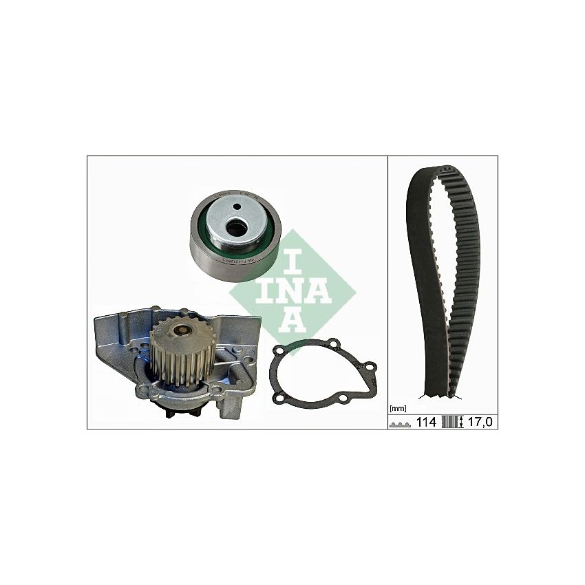KOMPLET ROZRZĄDU INA 530025830 PSA 1.6-1.9 82-03