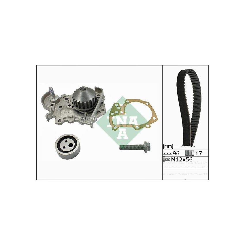 KOMPLET ROZRZĄDU INA 530019131 RENAULT 1.4-1.6 96-