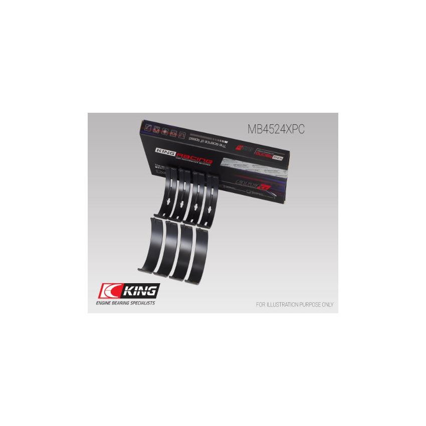PANEWKI GŁÓWNE KING BEARINGS MB4524XPC STD NISSAN RACING 3.8 07-