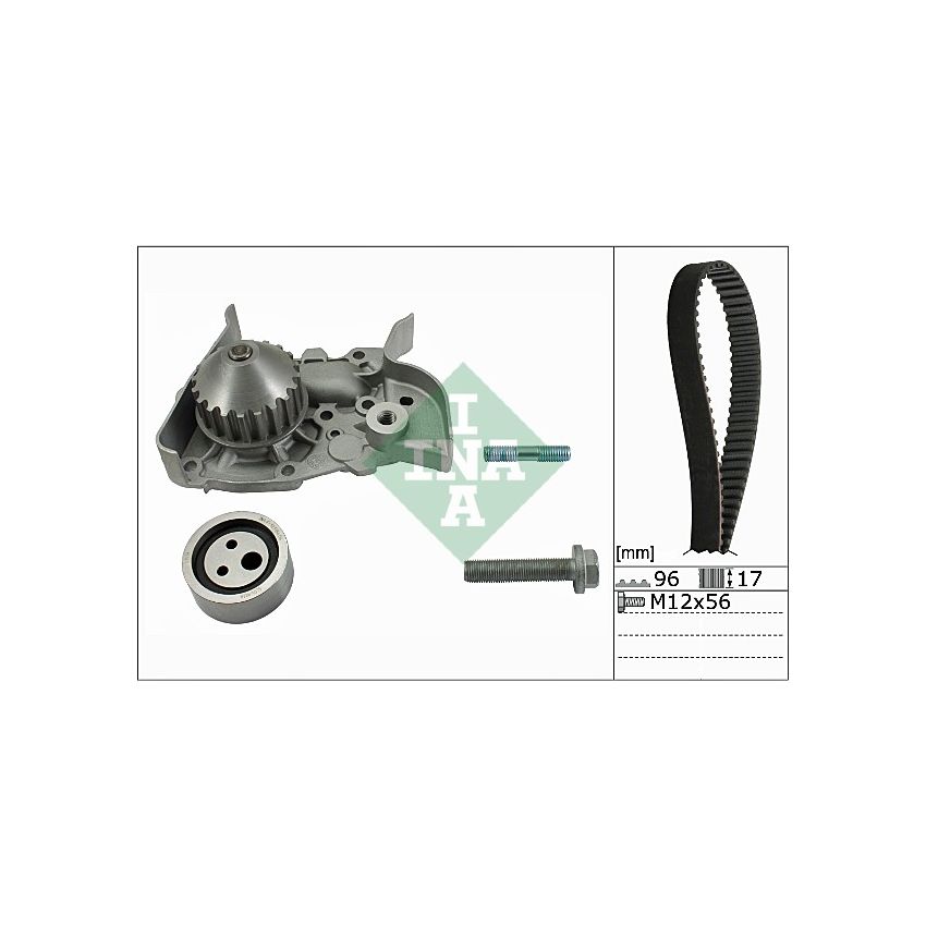 KOMPLET ROZRZĄDU INA 530019130 RENAULT 1.4 96-