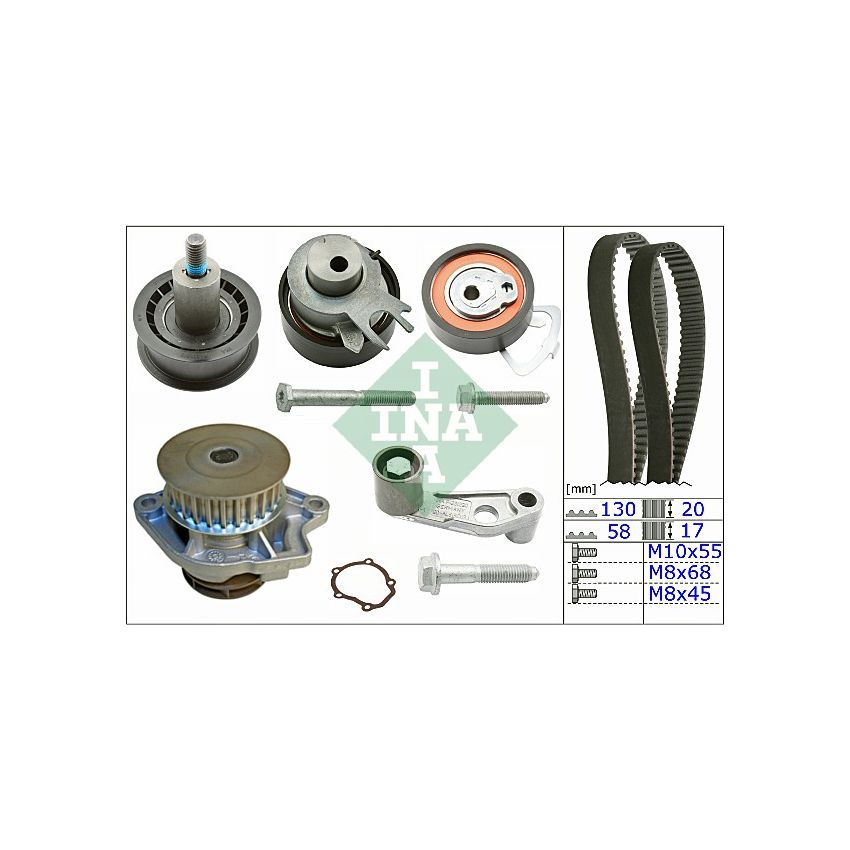 KOMPLET ROZRZĄDU INA 530036030 VW 1.4 96-