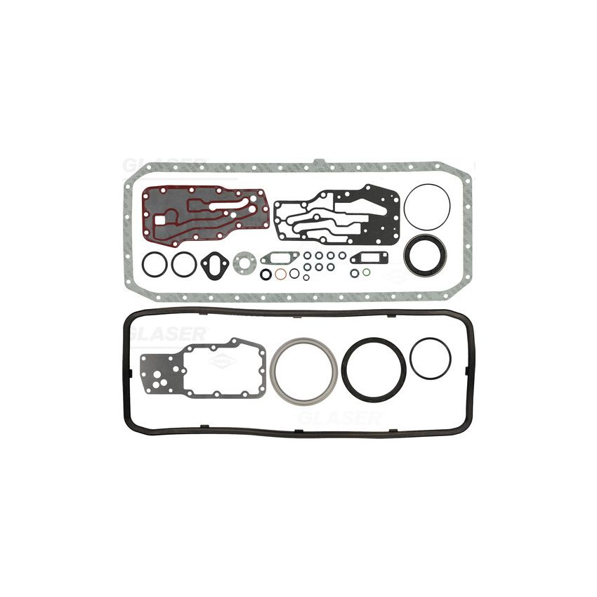 KOMPLET USZCZELEK BLOKU GLASER B38324-00 DAF GR165S1 06-