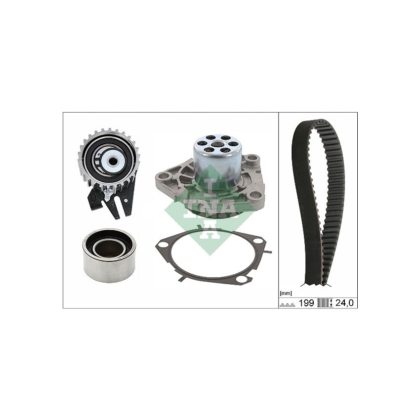KOMPLET ROZRZĄDU INA 530062530 KPL.ROZFT 2.0-2.4D 05-