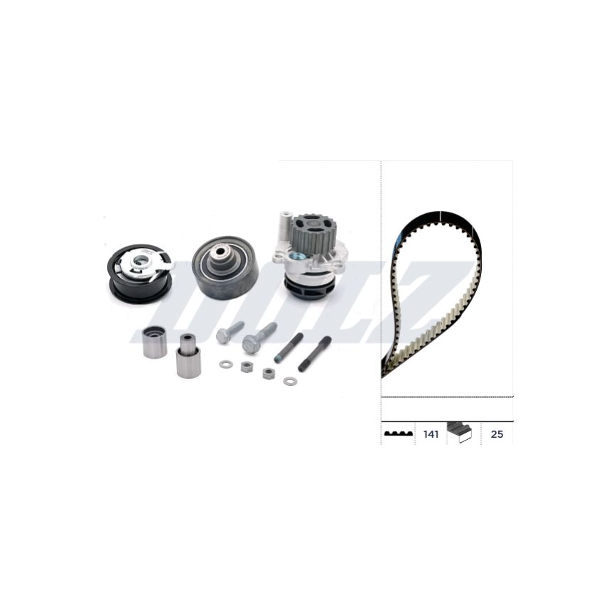 KOMPLET ROZRZĄDU DOLZ KD013 VW 1.9D 97-
