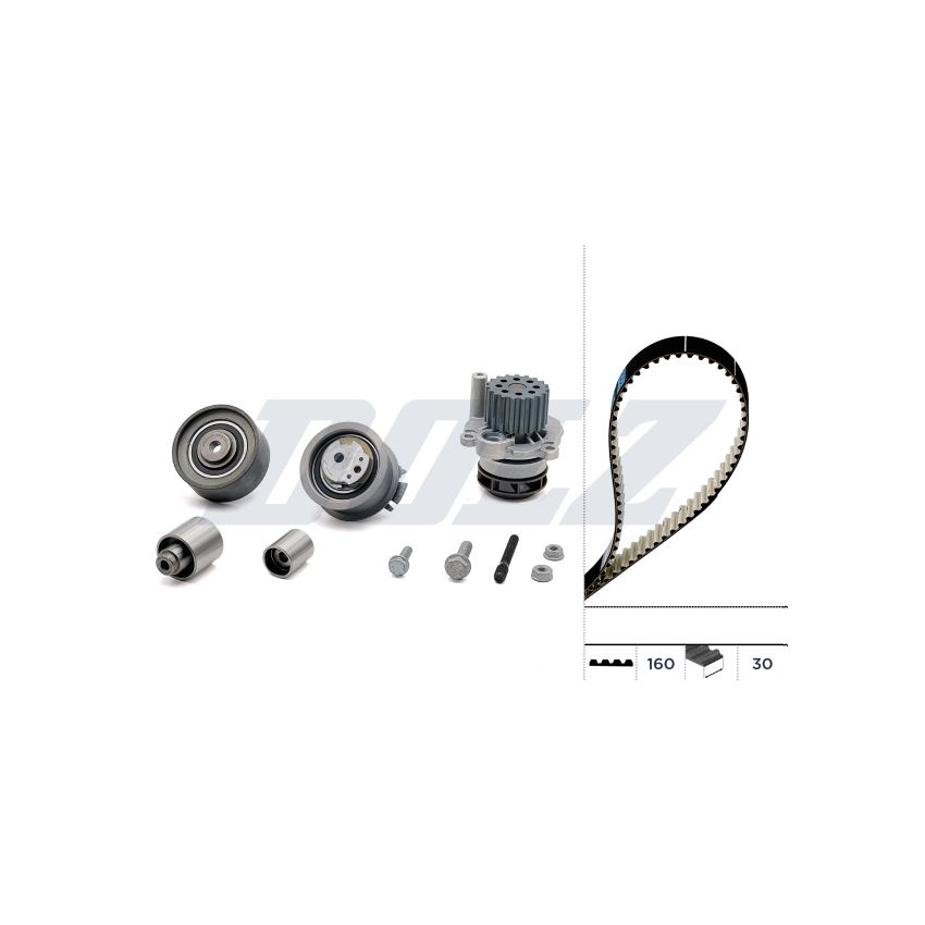 KOMPLET ROZRZĄDU DOLZ KD062 VW 2.0D 03-