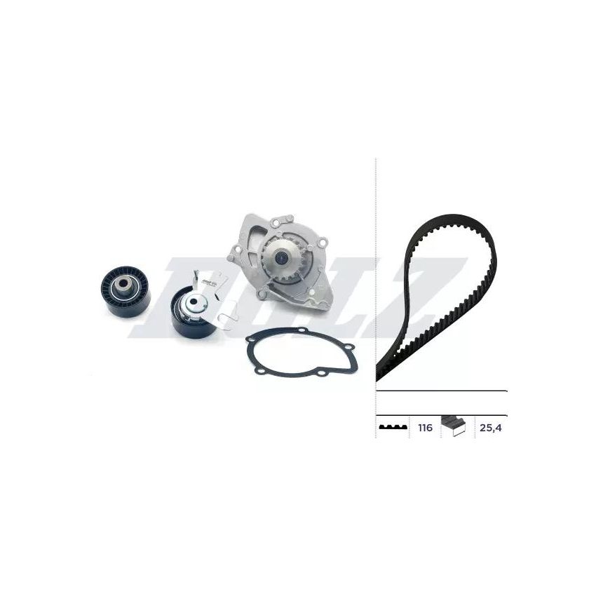 KOMPLET ROZRZĄDU DOLZ KD038 PSA 2.0D/TD 03-