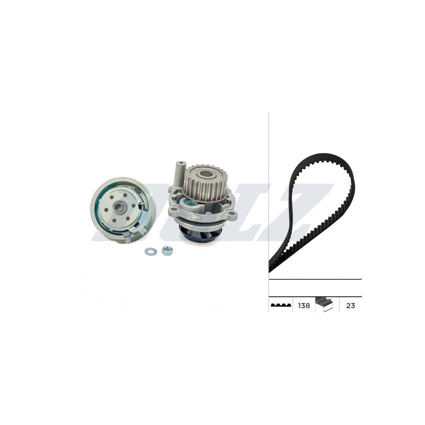 KOMPLET ROZRZĄDU DOLZ KD050 VW 1.6-2.0 94-