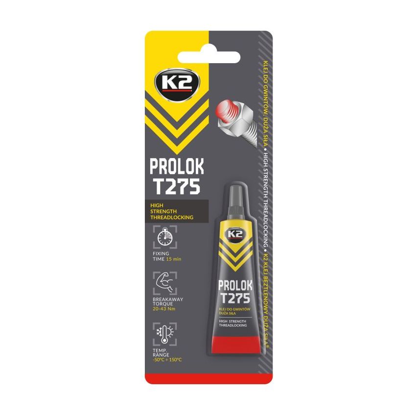 KLEJ DO GWINTÓW POLOK HIGH 6ml K2 B151N
