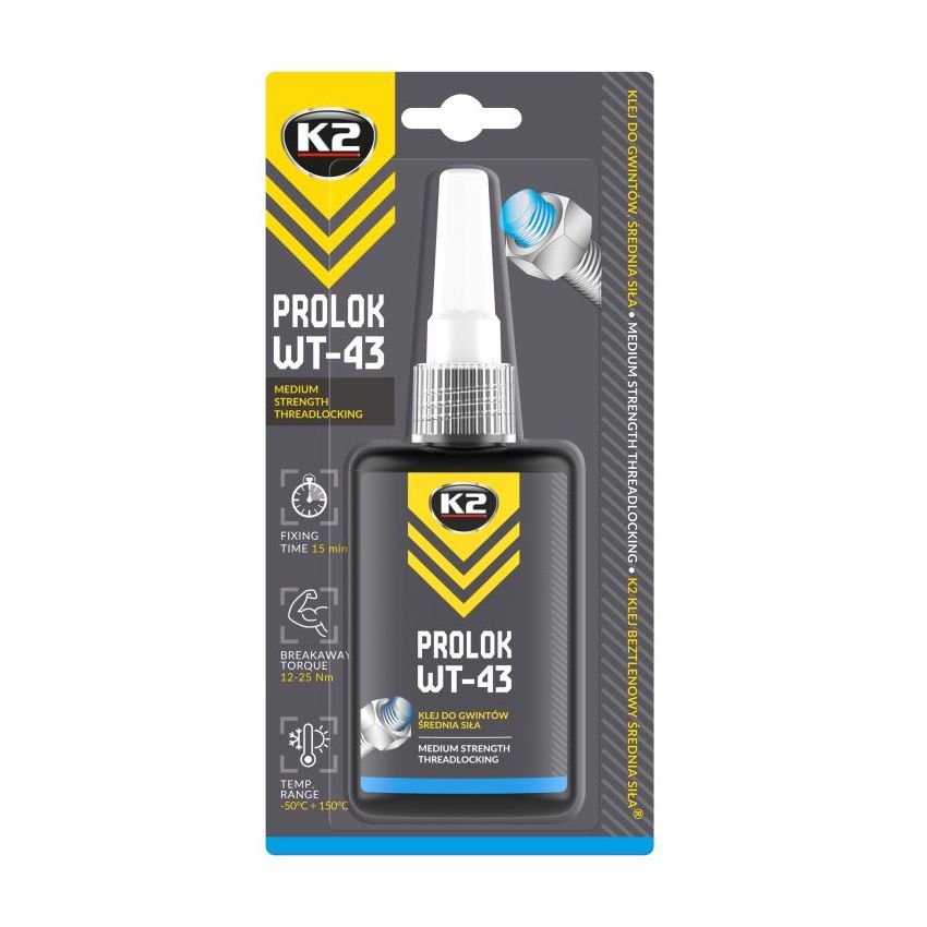 KLEJ DO GWINTÓW POLOK W24 50g K2 WT43 