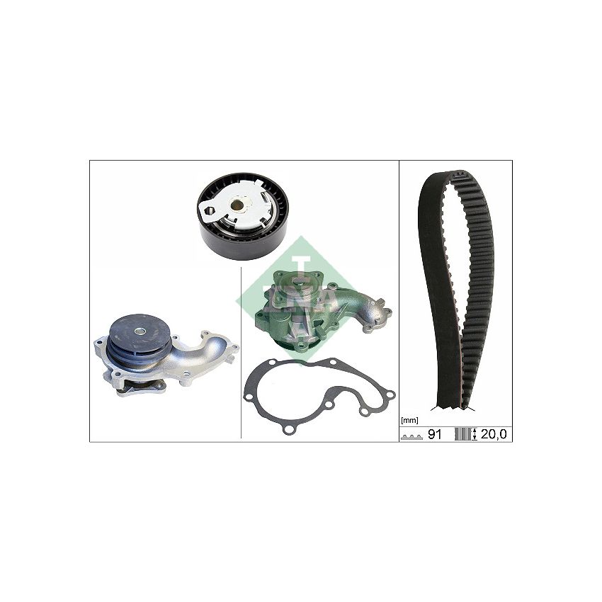 KOMPLET ROZRZĄDU INA 530014230 FORD 1.8D 99-