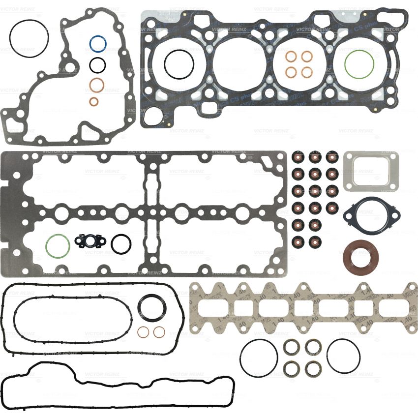 KOMPLET USZCZELEK GŁOWICY VICTOR REINZ 02-37080-03 IVECO 2.3D 16-