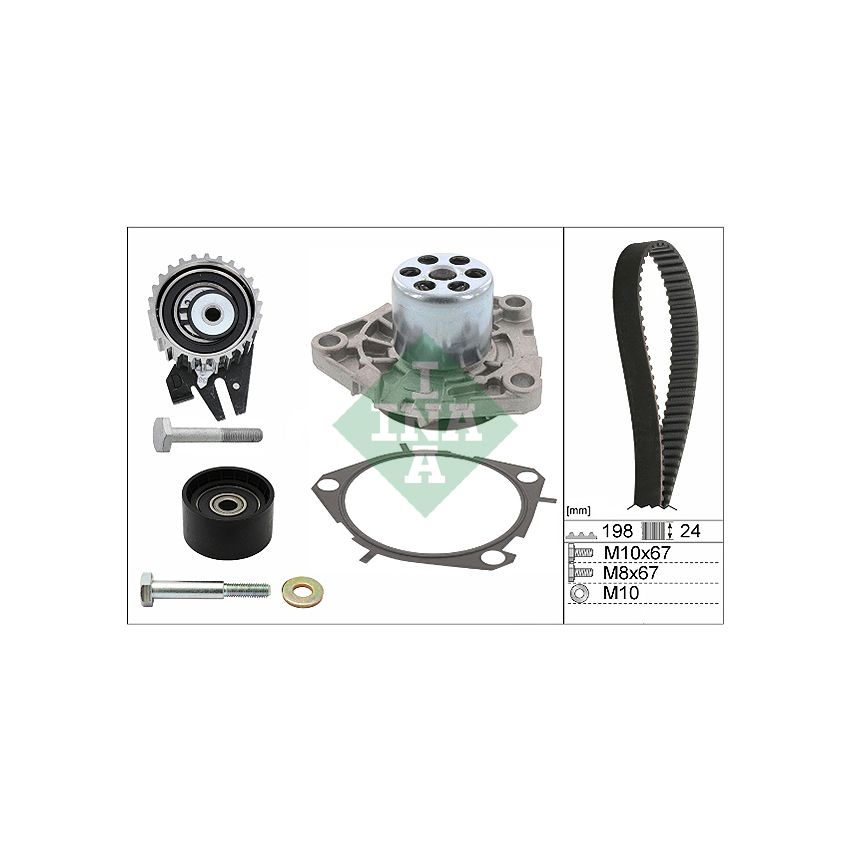 KOMPLET ROZRZĄDU INA 530062630 ALFA ROMEO 1.9-2.4D 02-06