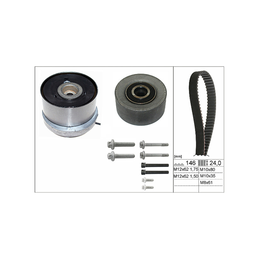 KOMPLET ROZRZĄDU INA 530072410 OPEL 1.6-1.8 98-