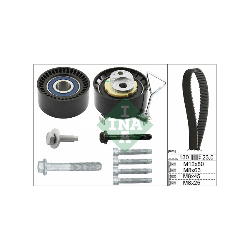 KOMPLET ROZRZĄDU INA 530074610 VOLVO 1.5-2.0 13-