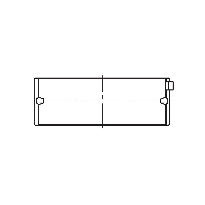 PANEWKI GŁÓWNE MAHLE 001HL21886000 STD MERCEDES OM471 11- 