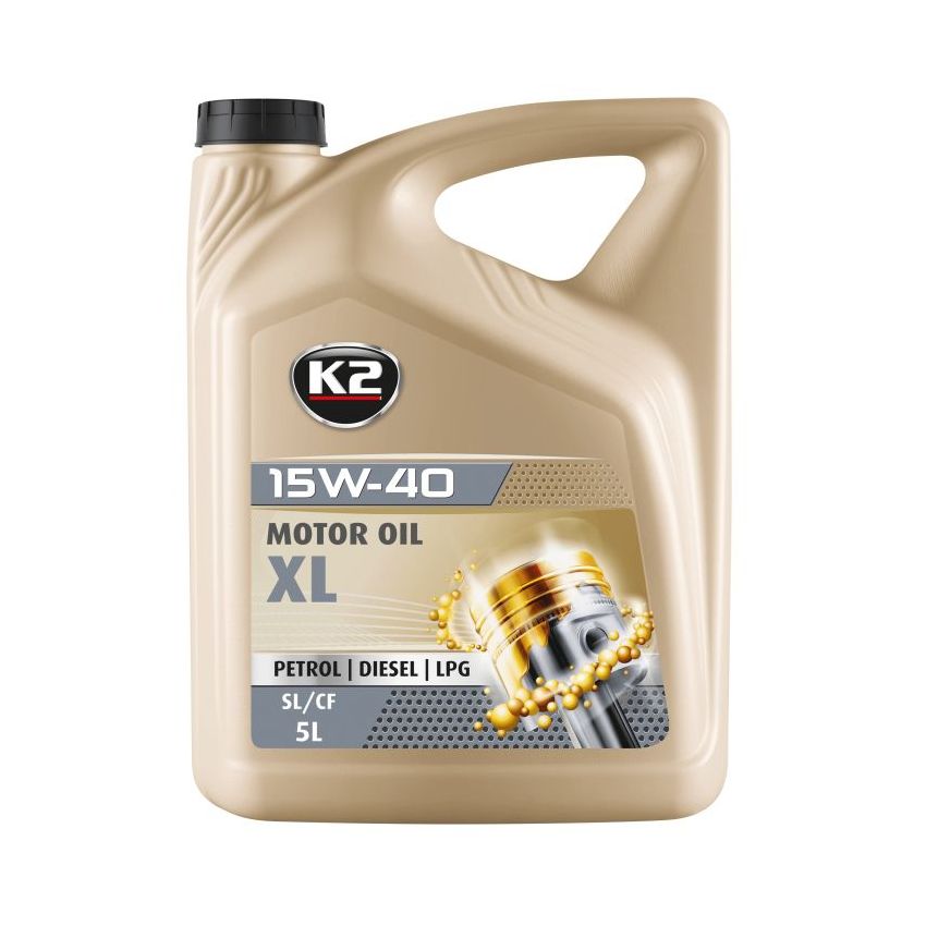 OLEJ SILNIKOWY K2 TEXAR 15W-40 XL 5L K2 O2535E