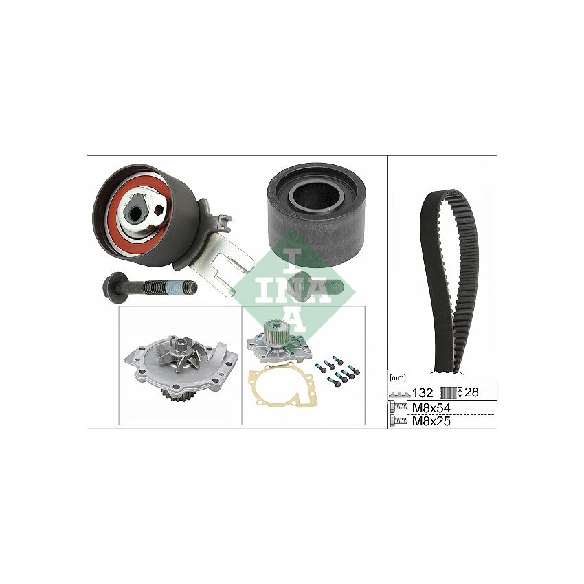 KOMPLET ROZRZĄDU INA 530058230 VOLVO 2.0D-2.4D 01-