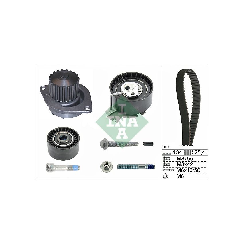 KOMPLET ROZRZĄDU INA 530037930 PSA 1.6 00-