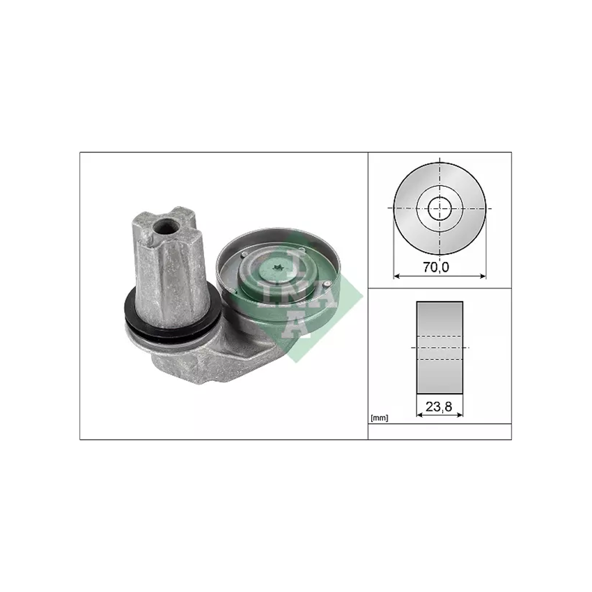 NAPINACZ PASKA INA 534063510 ROVER 2.7-3.0TD 04-18