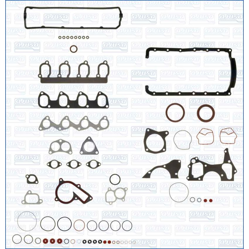 KOMPLET USZCZELEK SILNIKA AJUSA 51009000 FORD 1.8TD 90-