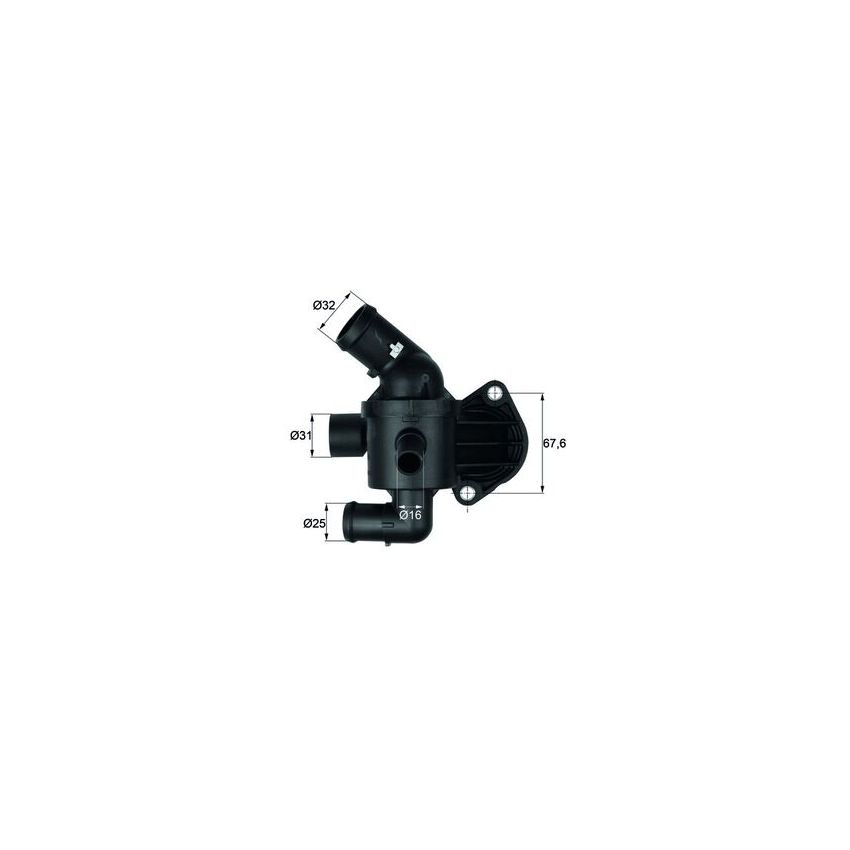 TERMOSTAT MAHLE TI1592 VW 1.2-2.0TDI 09-