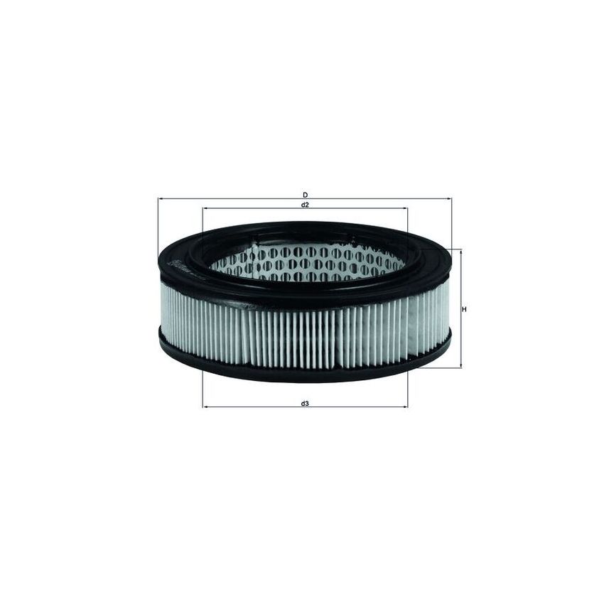 FILTR POWIETRZA KNEHT LX278 0.9-1.1 68-
