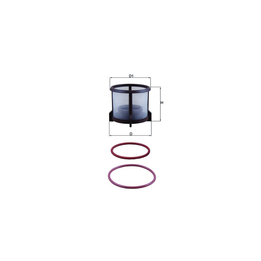 FILTR PALIWA KNEHT KX72D2 PL MERCEDES OM926 96-