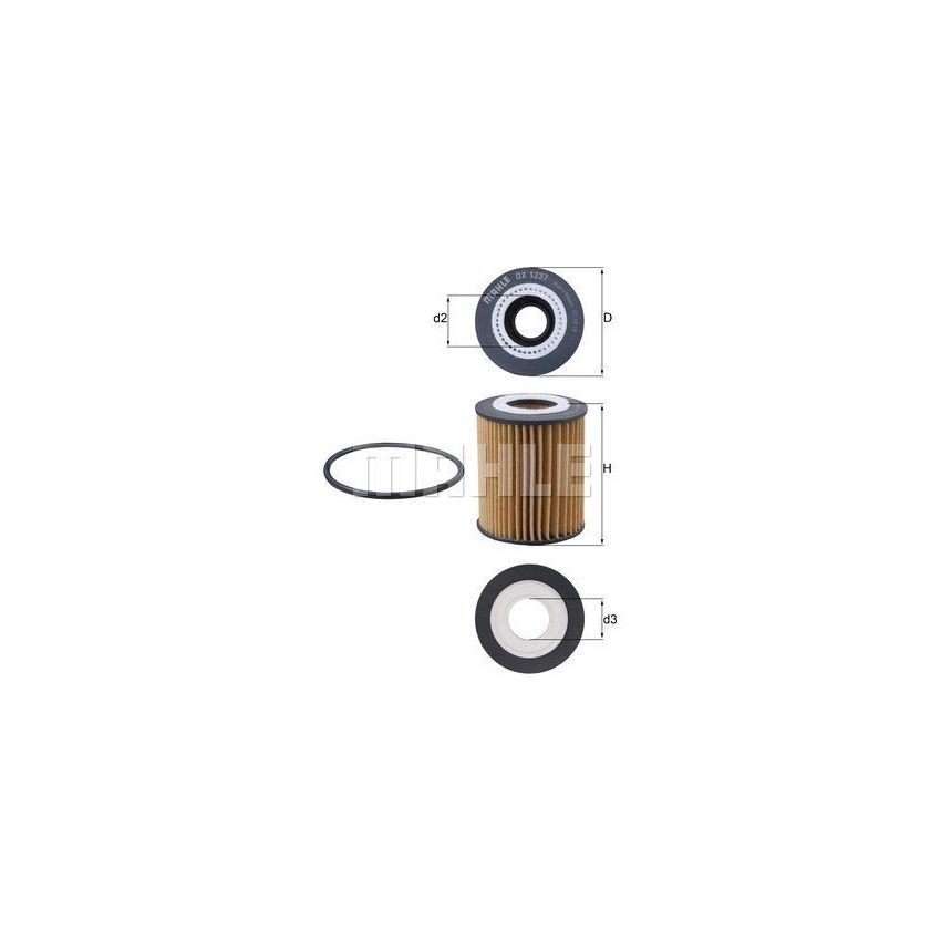 FILTR OLEJU KNEHT OX1237D PSA 1.5 17-