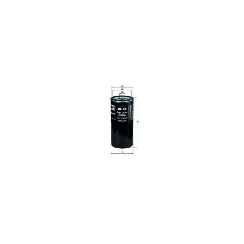 FILTR OLEJU KNEHT OC46 RVI Dxi11