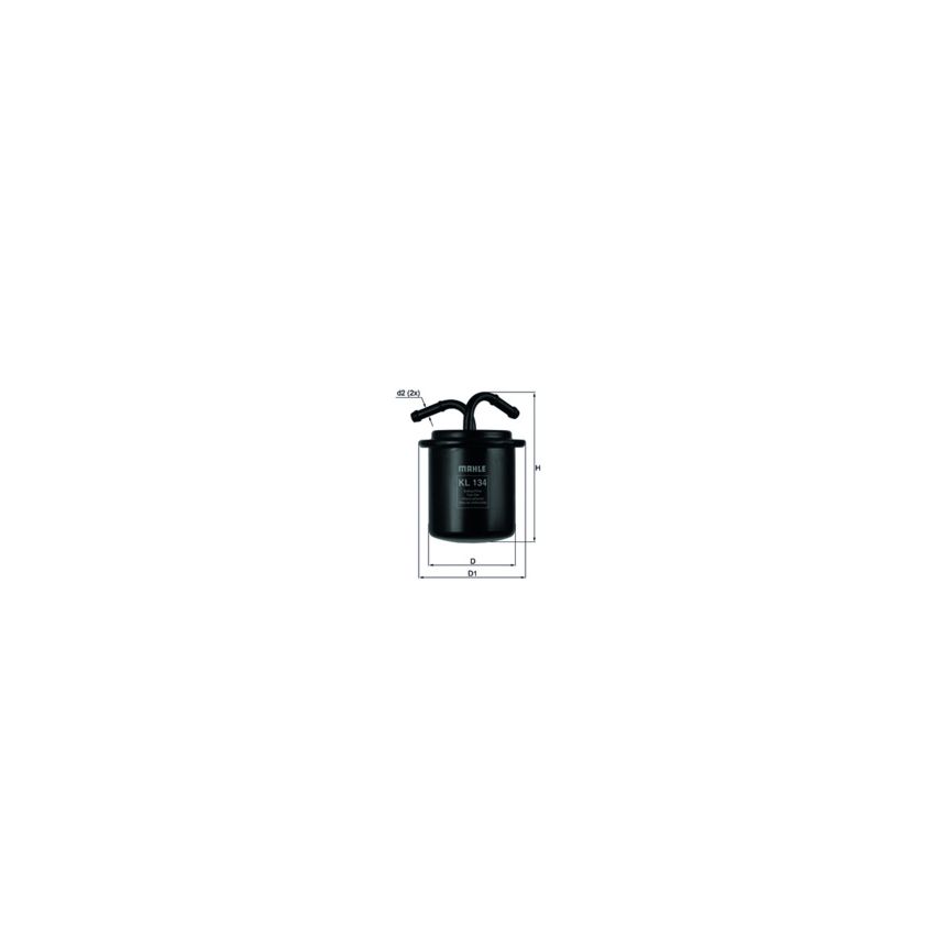 FILTR PALIWA KNEHT KL134 SUBARU 1.6-3.3 89-