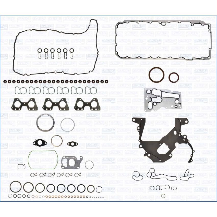 KOMPLET USZCZELEK SILNIKA AJUSA 51048200 BMW 3.0D 10-
