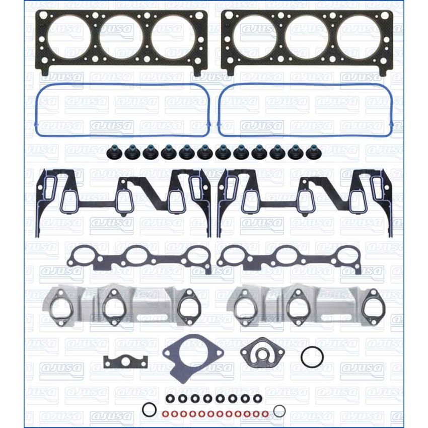 KOMPLET USZCZELEK GŁOWICY AJUSA 52536100 CHEVROLET 3.1 92-99