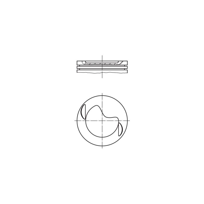 TŁOK MAHLE 0021900 STD MERCEDES 3.0 85-95