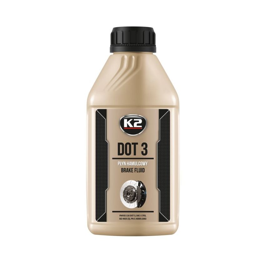 PŁYN HAMULCOWY DOT 3 500ml K2 T103