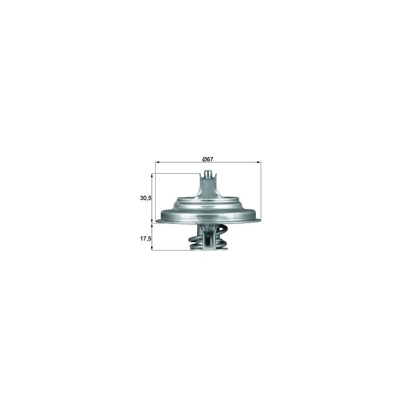 TERMOSTAT MAHLE TX5483D MERCEDES OM926 85-