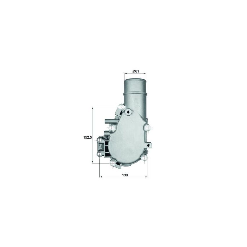 TERMOSTAT MAHLE TI13684 IVECO F3B0681