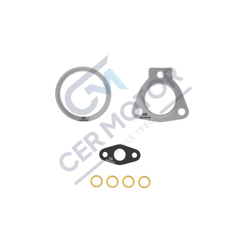 KOMPLET USZCZELEK TURBOSPRĘŻARKI CER A7726B OPEL 2.0CDTI 06-