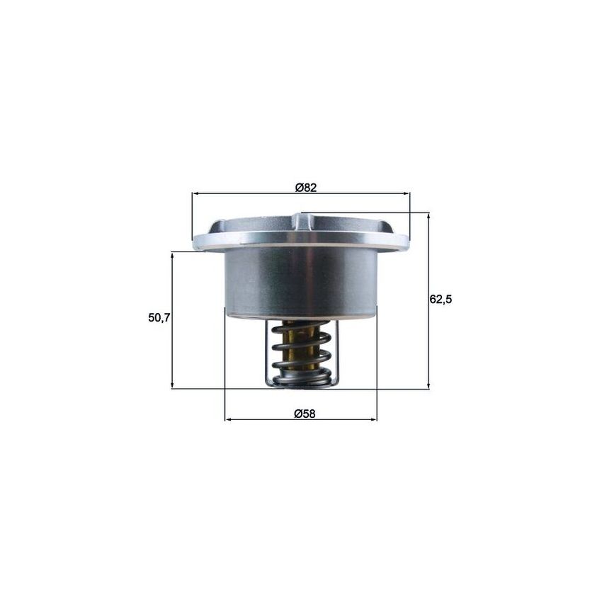 TERMOSTAT MAHLE THD686 RENAULT DXI5/7 05-