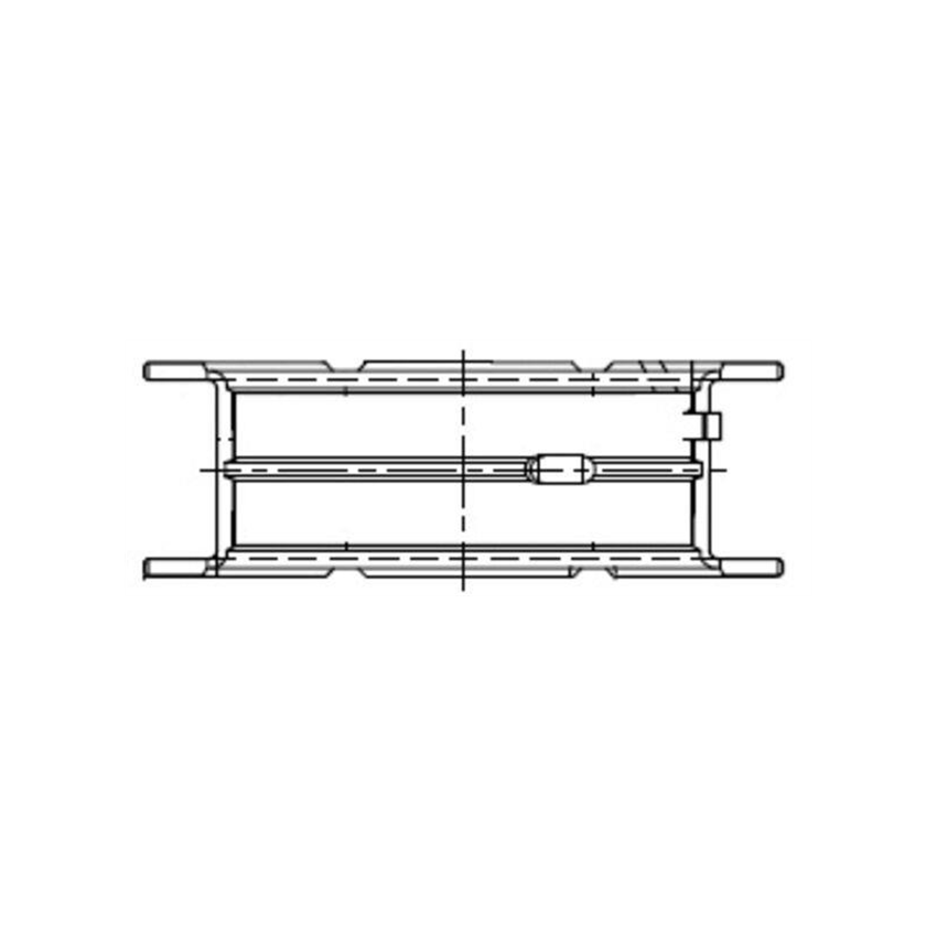 PANEWKI GŁÓWNE MAHLE 001FL21834050 0.50 MERCEDES  1.8-2.2  11- 