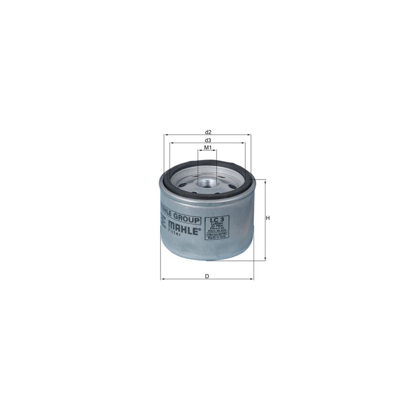FILTR POWIETRZA KNEHT LC3 IVECO F4GE0484