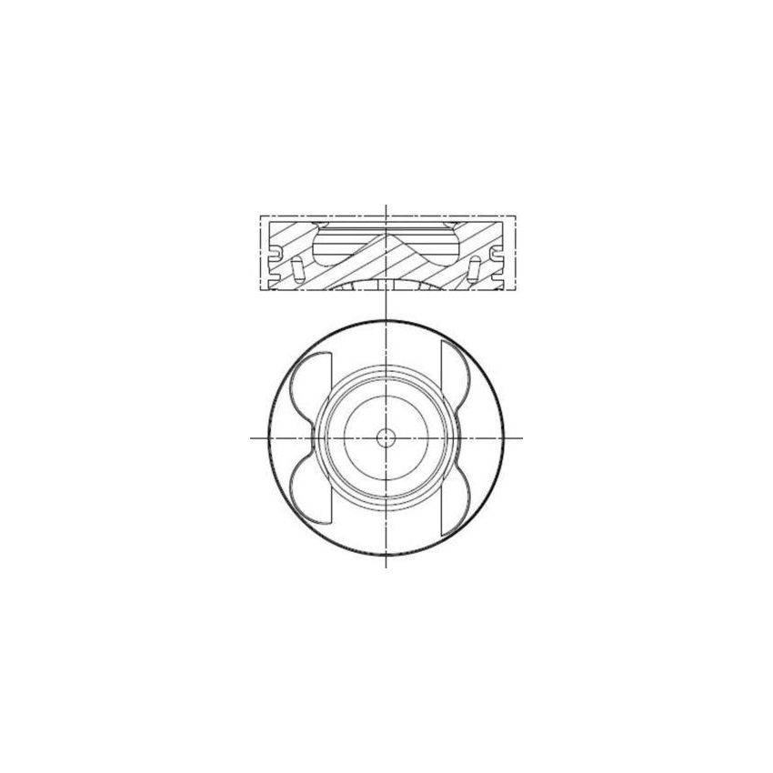 TŁOK MAHLE 001PI00181002 0.50 MERCEDES 3.0D 09-15