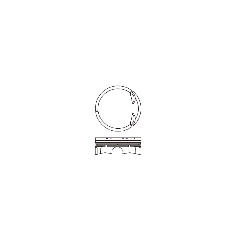 TŁOK MV PARTS P5219A STD MAZDA 2.0 05-
