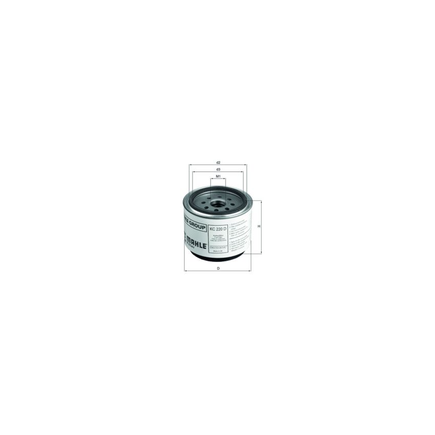 FILTR PALIWA KNEHT KC220D VOLVO D9