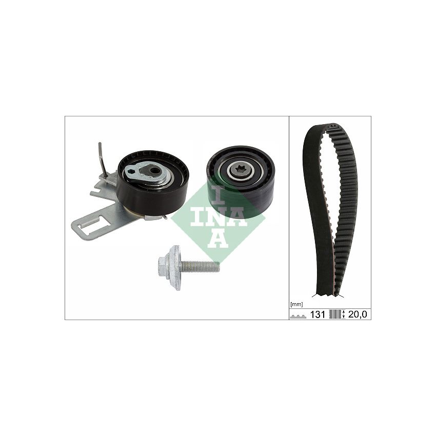 KOMPLET ROZRZĄDU INA 530076010 FORD 1.5D 14-