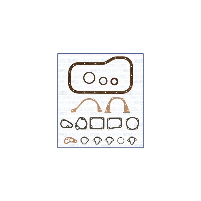 KOMPLET USZCZELEK BLOKU AJUSA 54013200 FIAT 1050 cc. 71-82