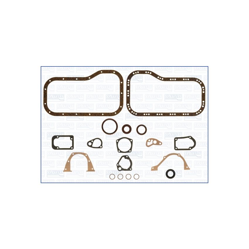 KOMPLET USZCZELEK BLOKU AJUSA 54013800 FIAT 1.3D 81-