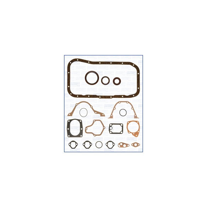 KOMPLET USZCZELEK BLOKU AJUSA 54013600 FIAT 1.3-1.6 74-81
