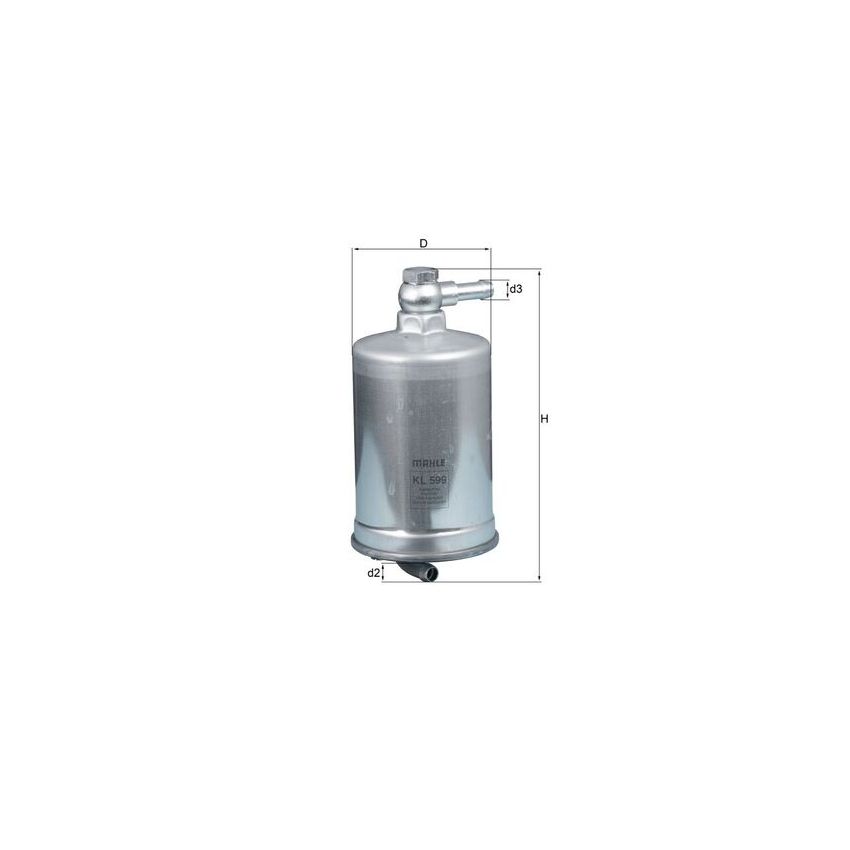FILTR PALIWA KNEHT KL599 VW 2.7-3.0TDI 04-