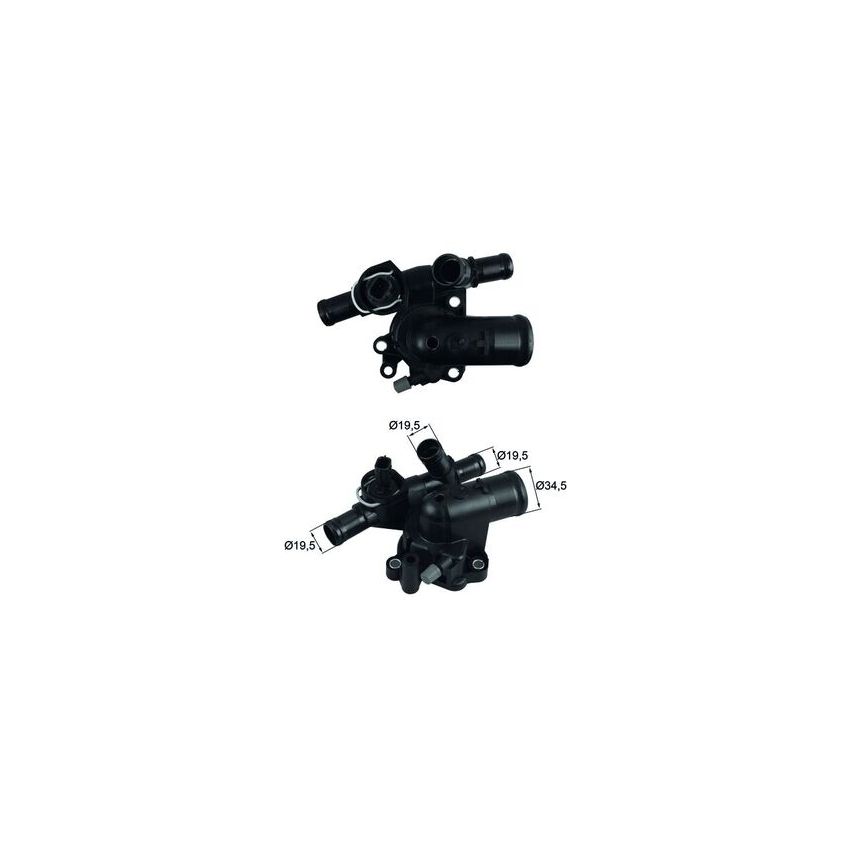 TERMOSTAT MAHLE TI24883 RENAULT 2.0-3.0 07-